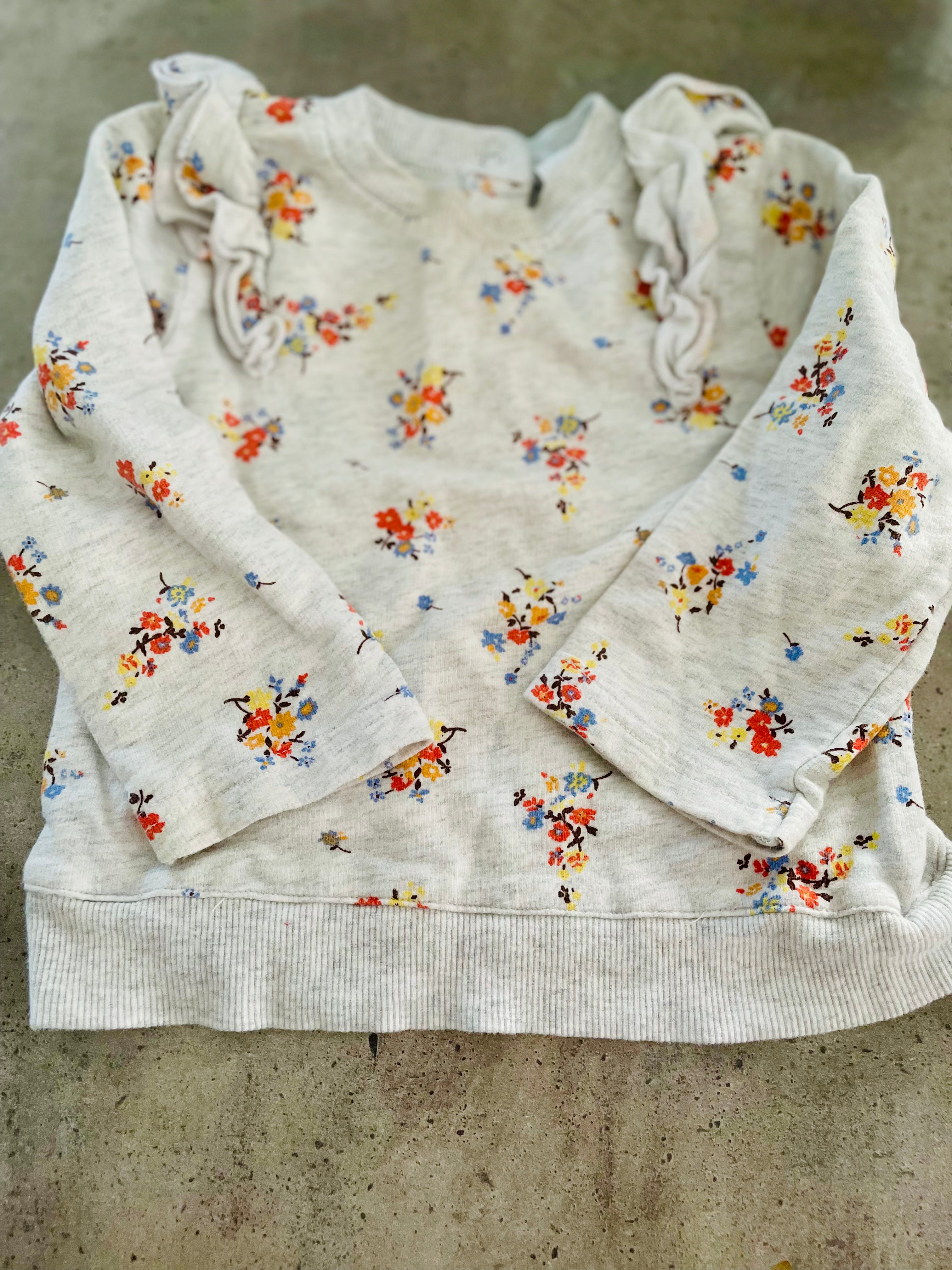 chandail manche longue laura ashley baby 24 mois