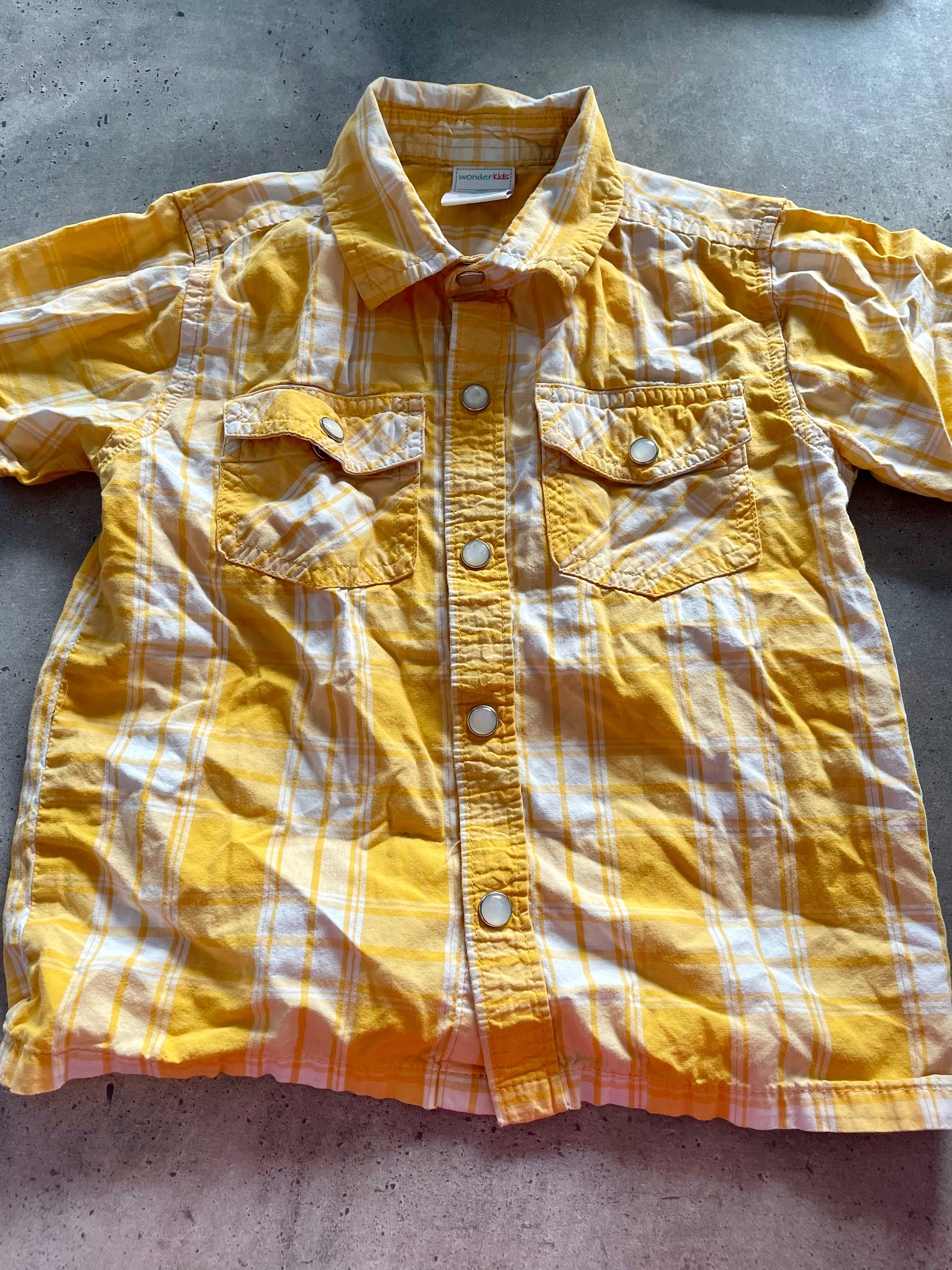 chemise manche courte wonder kid 3T