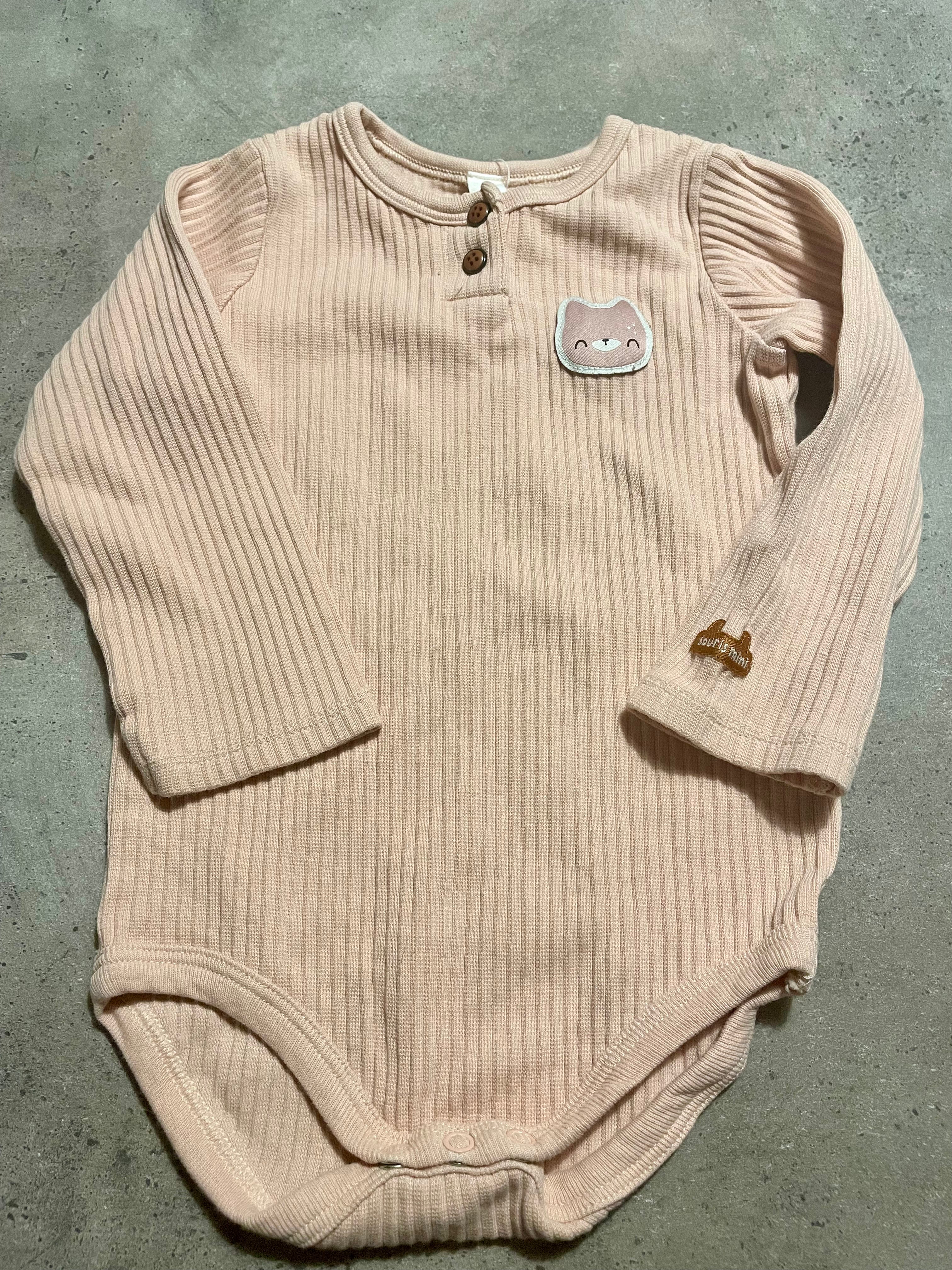 cache couche manches longues souris-mini 6-9 mois