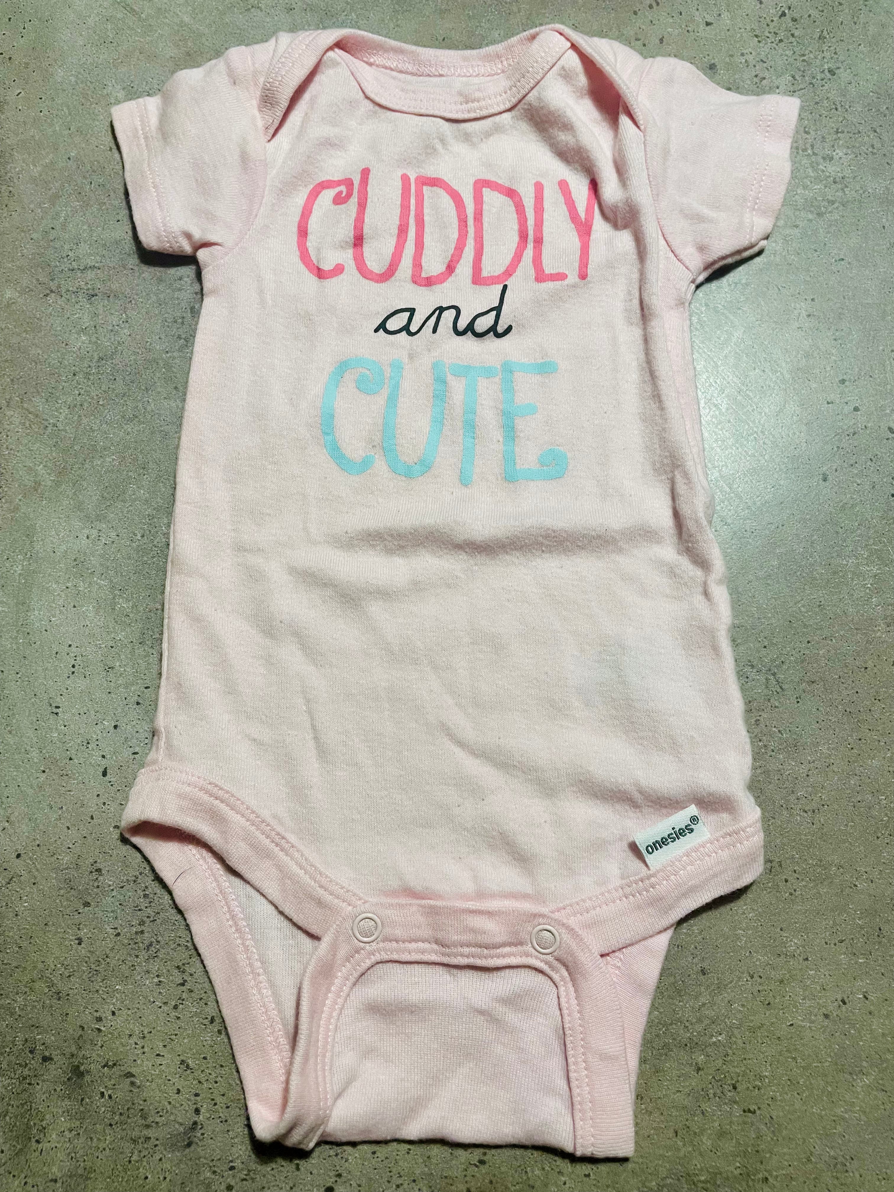 cache couche manches courtes onesies 0-3 mois